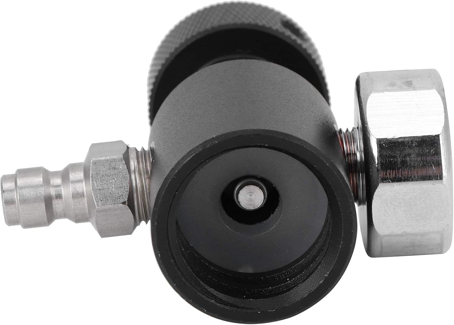 Estación de llenado de tanque de CO2, adaptador de carga, accesorio regulador, conector macho para herramientas de adaptador de recarga de cilindro
