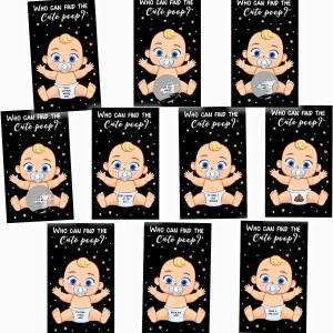 Juego de cartas de rifas para baby shower, juegos de baby shower para niños, divertidas decoraciones de juego de fiesta para actividades de baby Juego de cartas de rifas para baby shower, juegos de baby shower para niños, divertidas decoraciones de juego de fiesta para actividades de baby