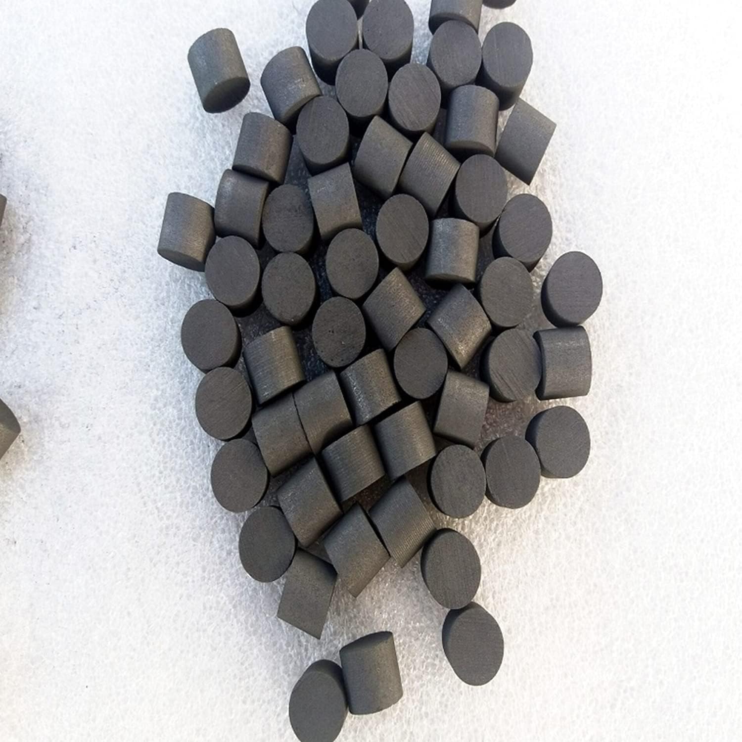 Espesor de columna de lubricación de partículas de grafito, 0.472 in, 100 unidades, columna de grafito, barra de grafito para investigación de