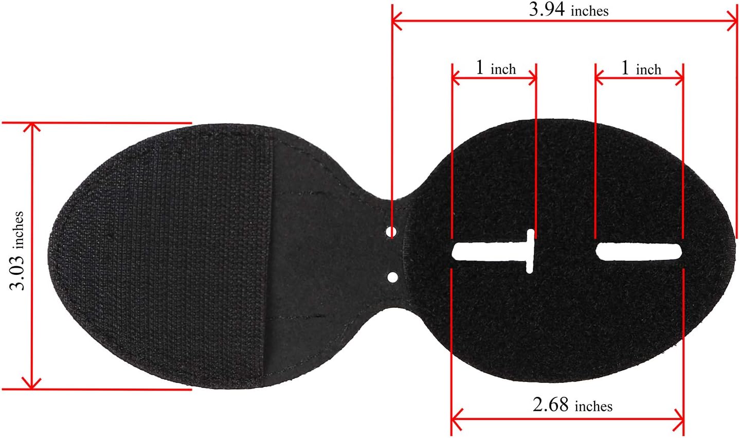 Soporte para placa de policía, universal, hecho de piel de vaca, clip de metal para cinturón y cadena de acero inoxidable, soporte de cuero para