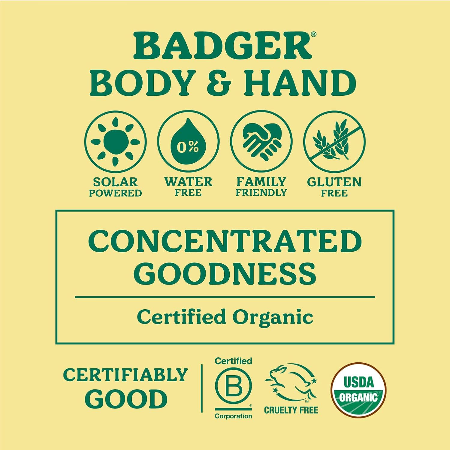 Badger – Bálsamo para piel seca sin perfume, bálsamo para piel sensible, bálsamo hidratante para piel seca y agrietada, bálsamo sin perfume, bálsamo