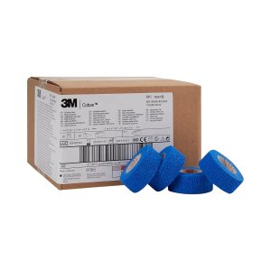 3M Health Care 1581B – Envoltura autoadherente, 1 pulgada x 5 yardas, color azul (paquete de 30) 3M Health Care 1581B – Envoltura autoadherente, 1 pulgada x 5 yardas, color azul (paquete de 30)
