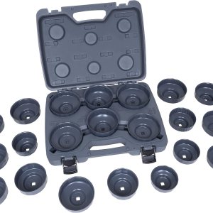 Lisle 61460 H.D. Juego de llaves de tapa de extremo, 21 uds. Lisle 61460 H.D. Juego de llaves de tapa de extremo, 21 uds.