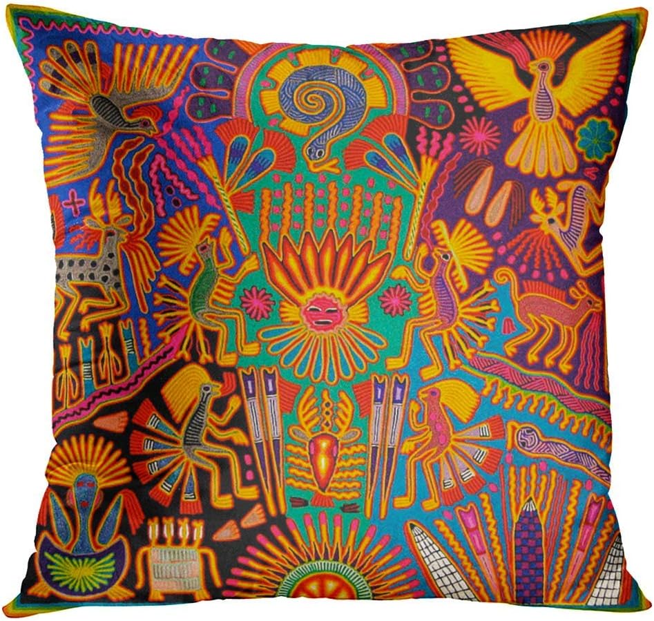 Britimes – Juego de 4 fundas de almohada decorativas para cama, sofá, sofá, fundas de almohada, 18 x 18in, 4 unidades
