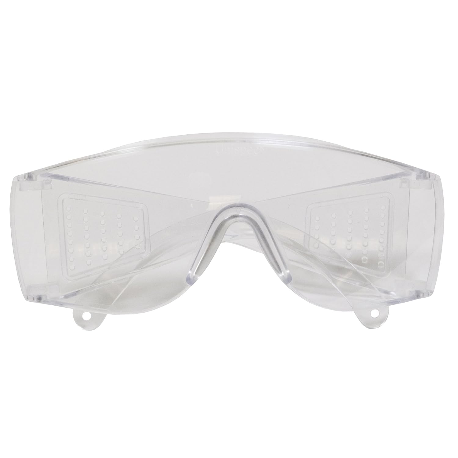 KLEENGUARD Unispec II – Gafas de seguridad (25646), gafas económicas, protección UV, lentes transparentes, patillas transparentes sin metal, 50