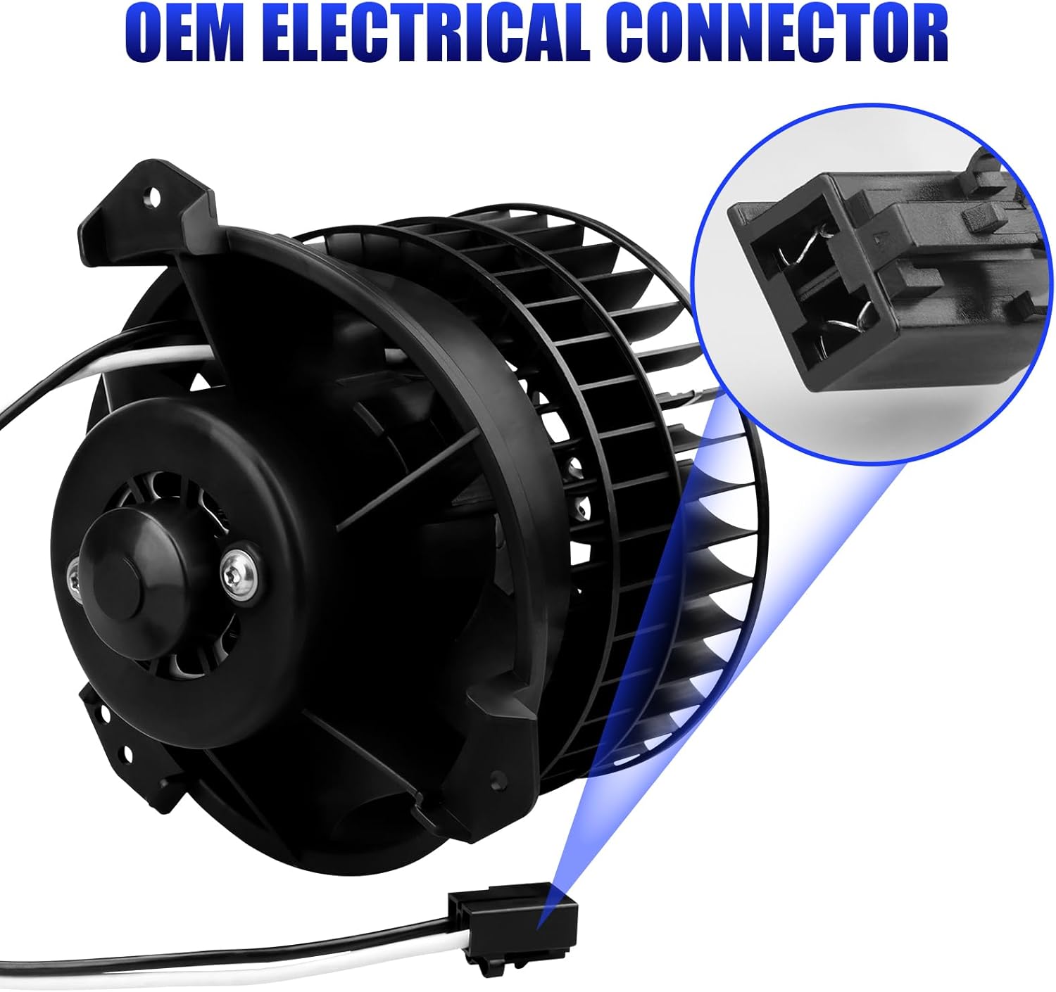Motor de soplador de CA delantero con ventilador para Dodge Caravan Grand Caravan Chrysler Town and Country Voyager Pacifica 2001 2002 2003 2004