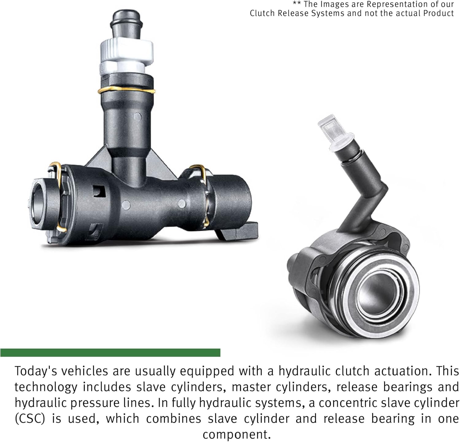 Schaeffler LuK LSC603 – Cilindro esclavo de embrague, piezas de repuesto de liberación de embrague OEM