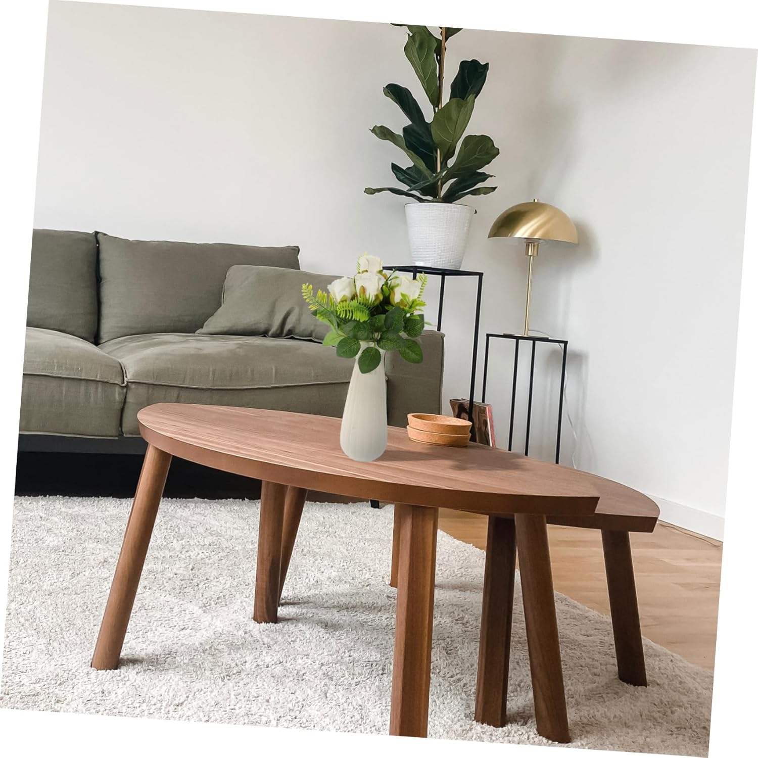 Garneck 6 pcs Rose Artificial Flower Fake Flowers Dandelion Artificial Silk Bouquet Fake Flower Arrangements False Flowers Table Decoration