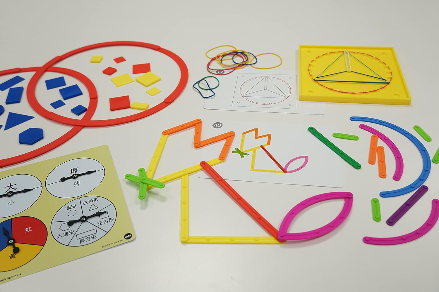 edxeducation Early Math101 To Go – Edades 5-6 – Geometría y resolución de problemas – Kit de aprendizaje en casa para niños – Recursos matemáticos