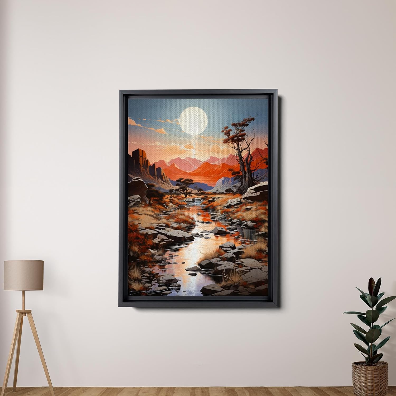 Red Mesa, Archival Print of Landscape Prints of Red Mountain in Mesa, Arizona, Canvas Prints, Art Decor