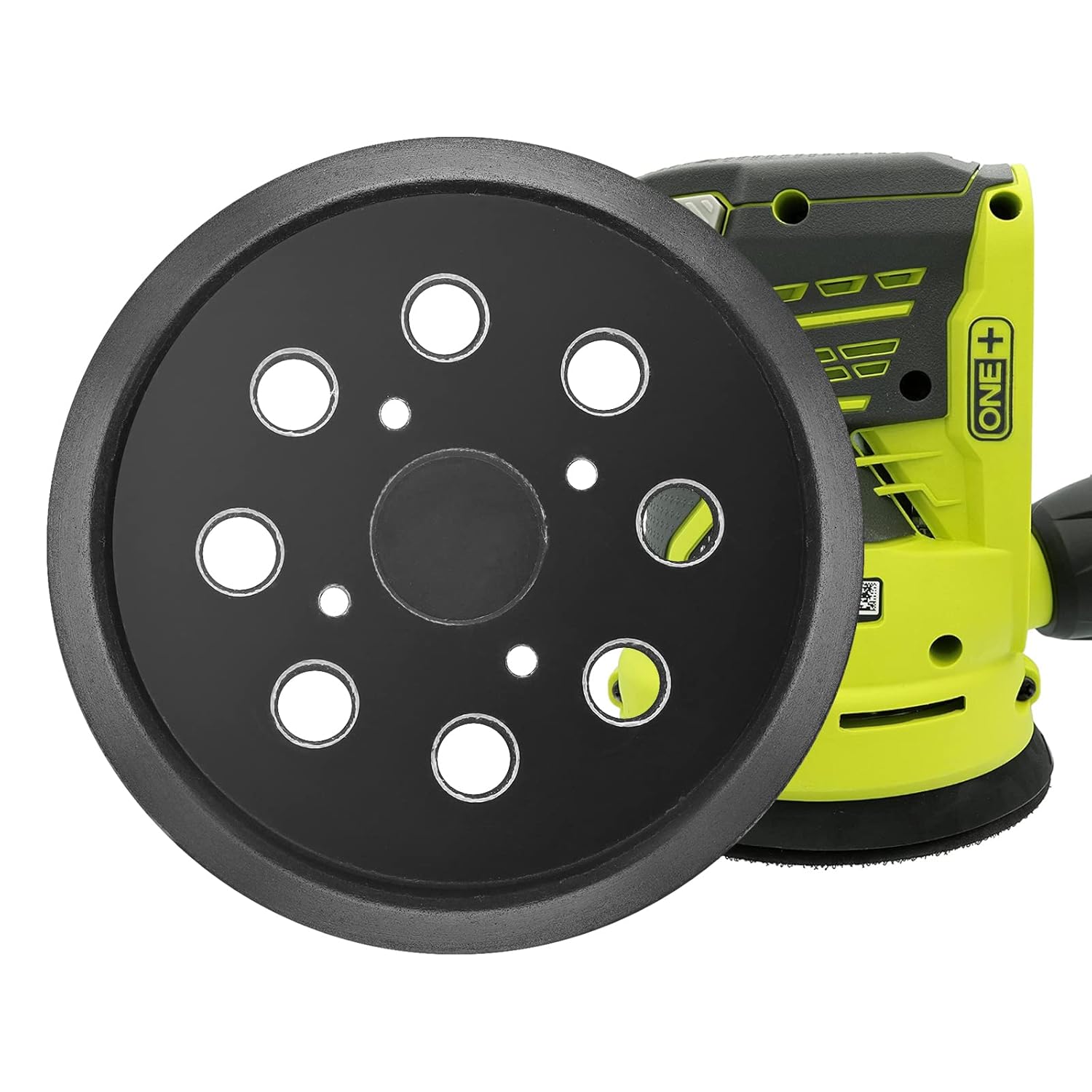 Almohadilla de lijadora de 5 pulgadas de repuesto para Ryobi #300527002, almohadilla de respaldo de lijadora de gancho y bucle compatible con
