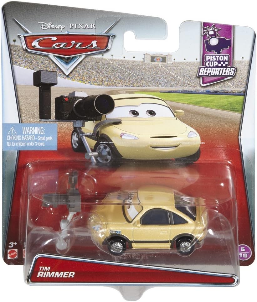 Disney Pixar Cars Tim Rimmer – Vehículo fundido a presión