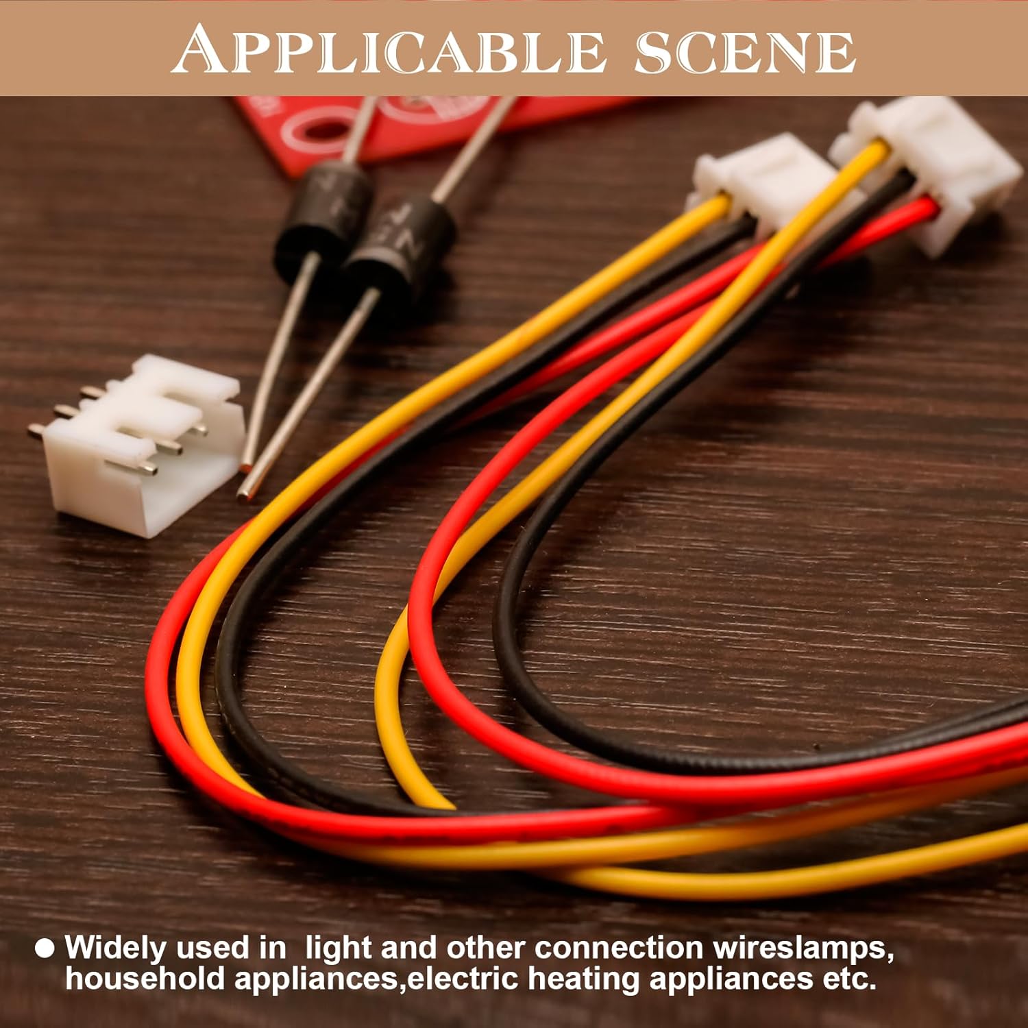 Cable eléctrico de silicona 18 AWG, kit de cable eléctrico THUN-CT de 6 colores (17 pies cada uno), cable de cobre estañado, kit de cables de