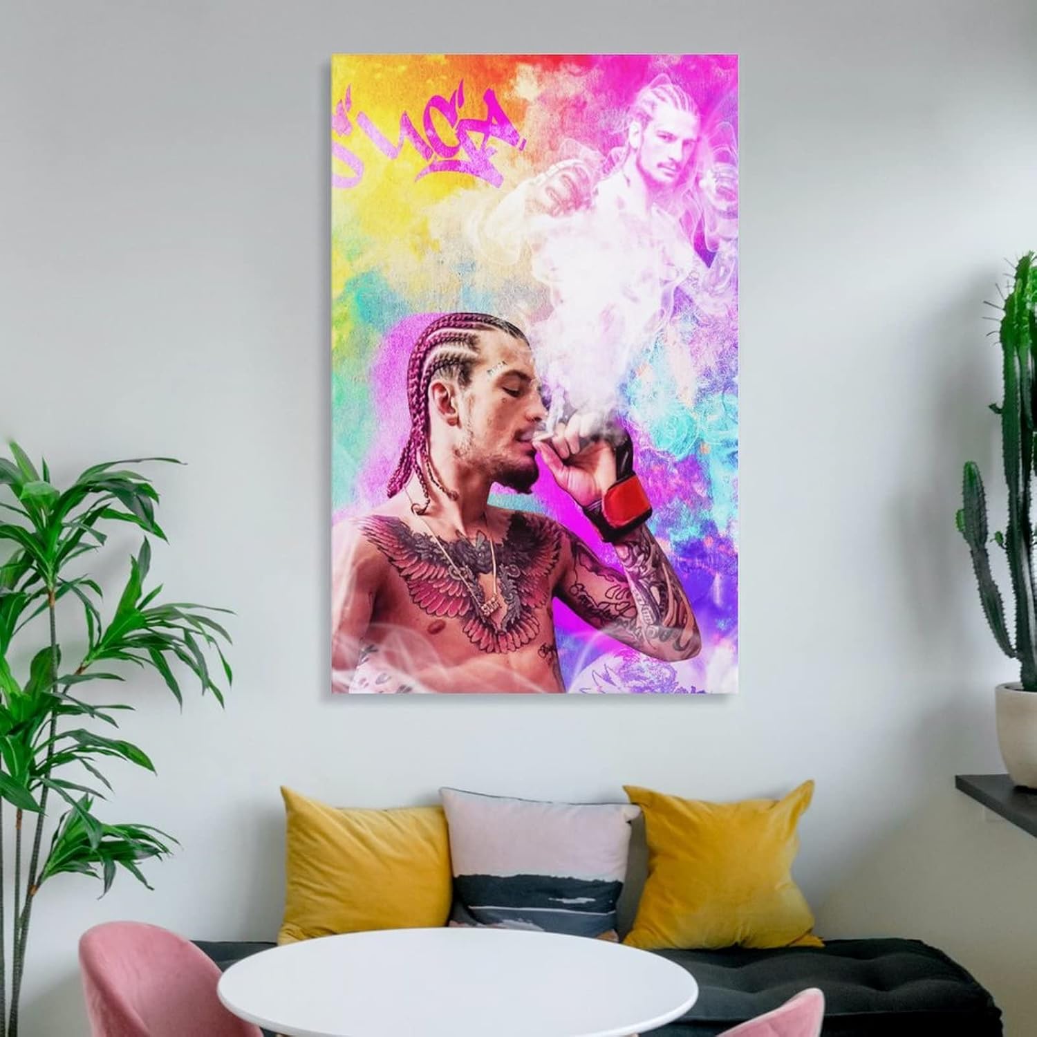 Sean O’Malley – Póster de arte de estrella de boxeo para regalo, póster de pintura en lienzo, arte de pared, decoración moderna, enmarcado, sin