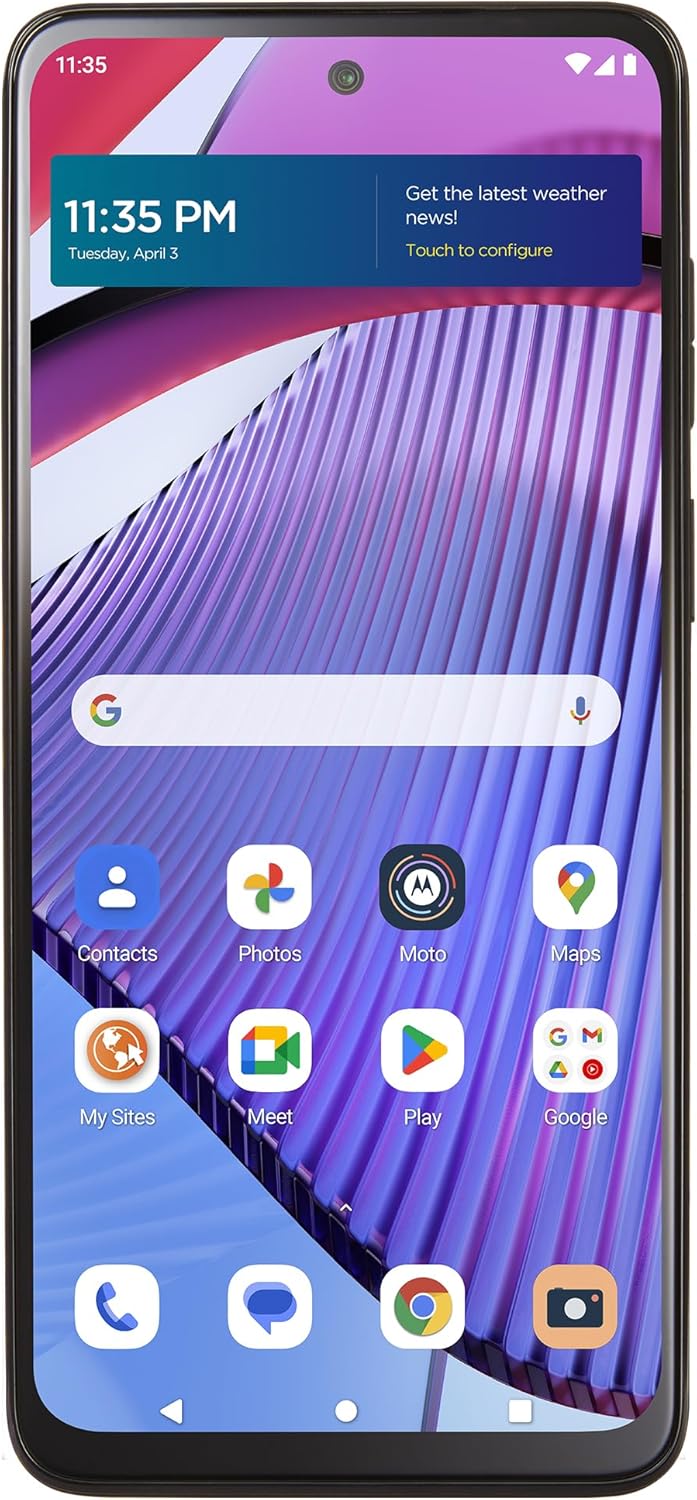 TracFone Motorola Moto g Power 5G (2023), 128GB, Negro – Teléfono inteligente prepago (bloqueado)