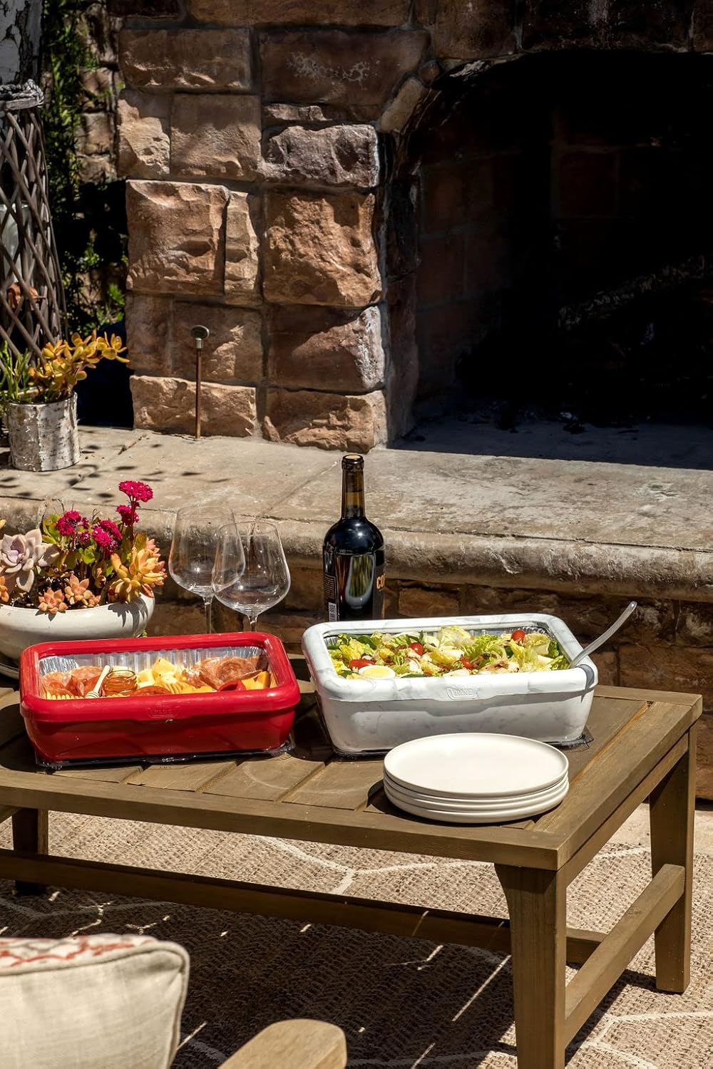 Fancy Panz Sartén clásica, viste y protege tu bandeja de aluminio, fabricada en Estados Unidos, se adapta a sartenes de papel de aluminio de tamaño