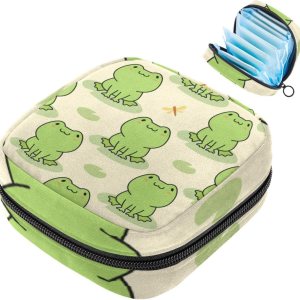 Bolsa de almacenamiento de servilletas sanitarias, bolsa de copa menstrual con cremallera para menstruación femenina para el primer período para Bolsa de almacenamiento de servilletas sanitarias, bolsa de copa menstrual con cremallera para menstruación femenina para el primer período para
