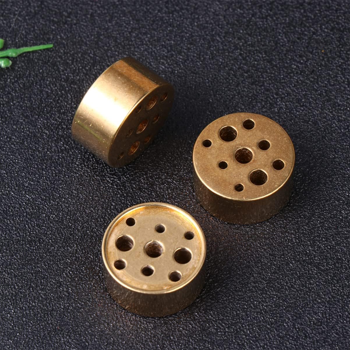 COHEALI 9 piezas de incienso titular de palo de incienso soporte de cono de incienso quemador de metal quemador de incienso quemador de cono de metal