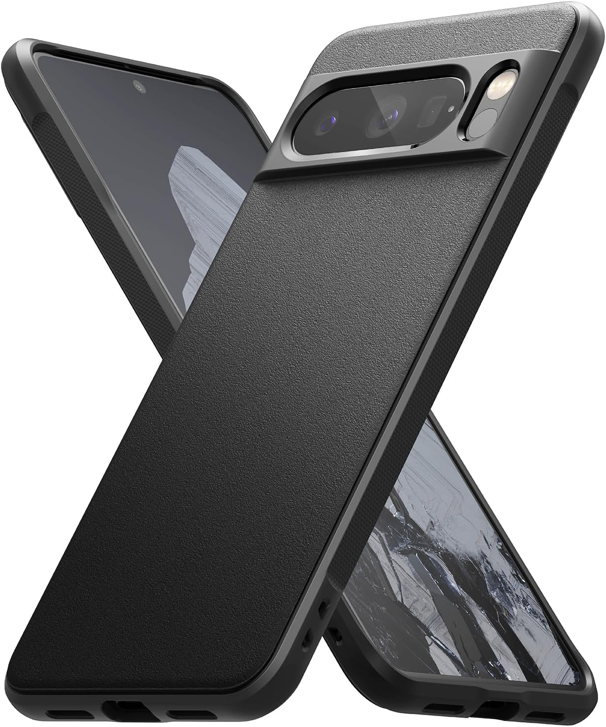 Ringke Onyx Se siente bien en la mano Compatible con Google Pixel 8 Pro, tecnología antihuellas que evita manchas grasas, agarre mejorado