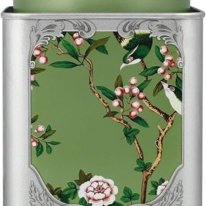 BESTonZON Botes de lata de té de estilo chino Lata de té Vintage Recipientes de almacenamiento de té sueltos con tapa de metal hojalata latas vacías BESTonZON Botes de lata de té de estilo chino Lata de té Vintage Recipientes de almacenamiento de té sueltos con tapa de metal hojalata latas vacías