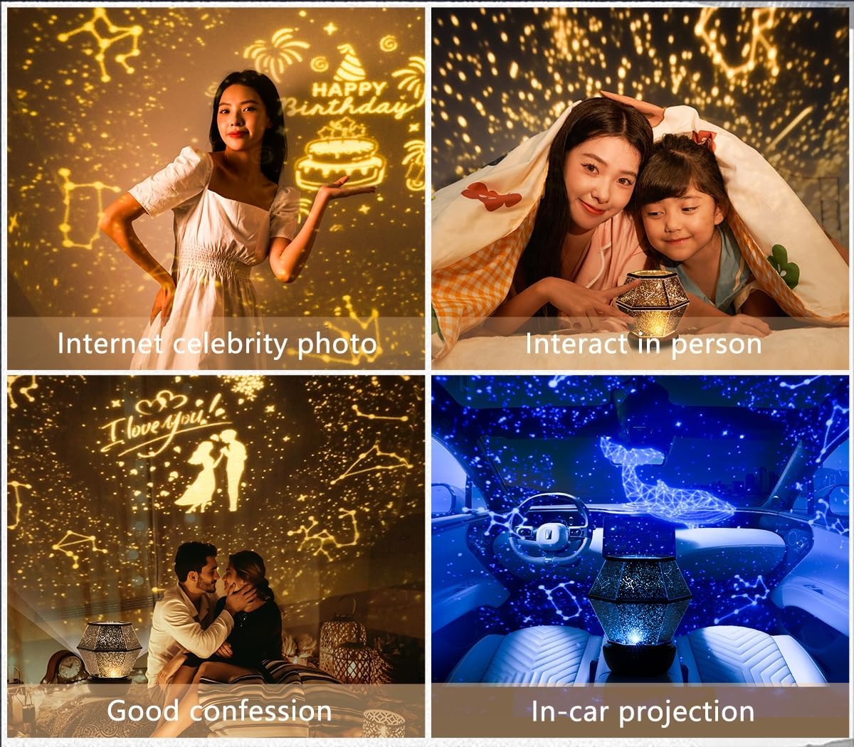 12 juegos de películas, proyector de estrellas para niños, proyector de galaxia para dormitorio, lámpara de planetario de estrella de cielo