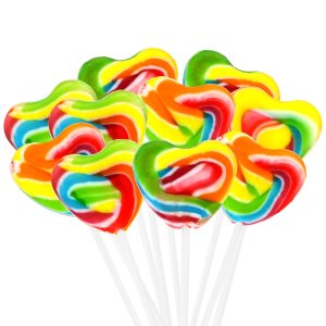 Snacktery Piruletas de corazón para el día de San Valentín, 24 paletas de San Valentín en forma de corazón, chupones de San Valentín de arcoíris, Snacktery Piruletas de corazón para el día de San Valentín, 24 paletas de San Valentín en forma de corazón, chupones de San Valentín de arcoíris,