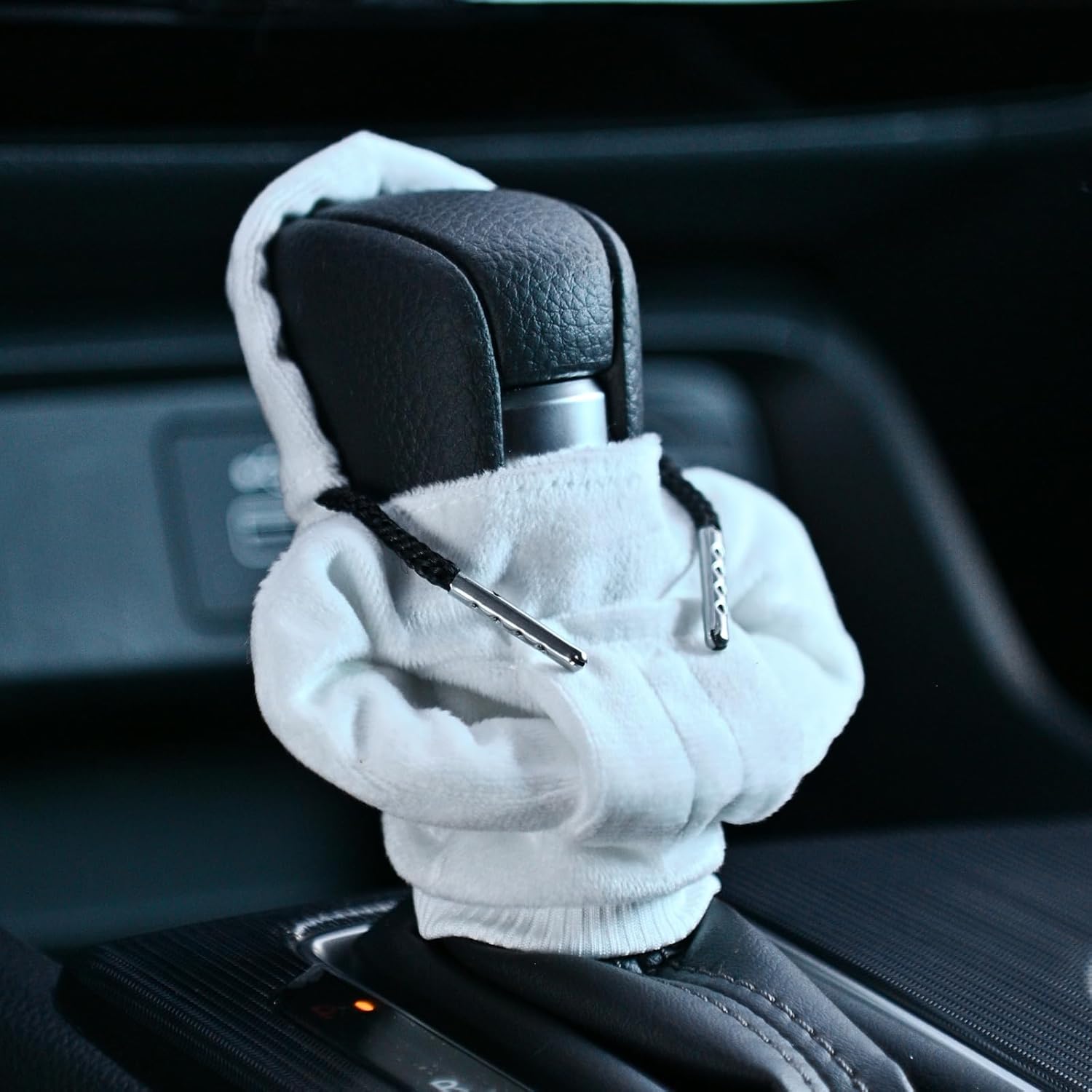 Sudadera con capucha para palanca de cambios de automóvil, accesorios interiores de automóviles, camisa con capucha de moda, divertida perilla de