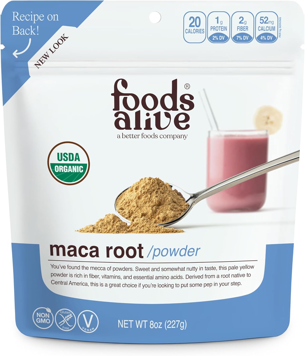 Foods Alive Maca Powder RAW  8 oz