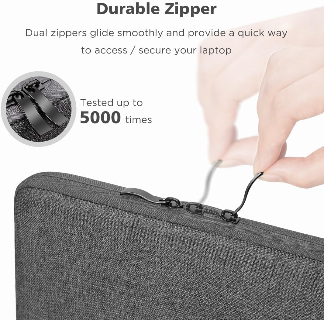 NIDOO Funda protectora para computadora portátil de 15 a 15.6 pulgadas para MacBook Air M2 202316 pulgadas MacBook Pro MAX M1 M2  Surface Book 3