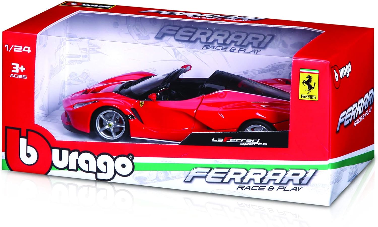 124 – Colección de coches BBurago Ferrari R&P
