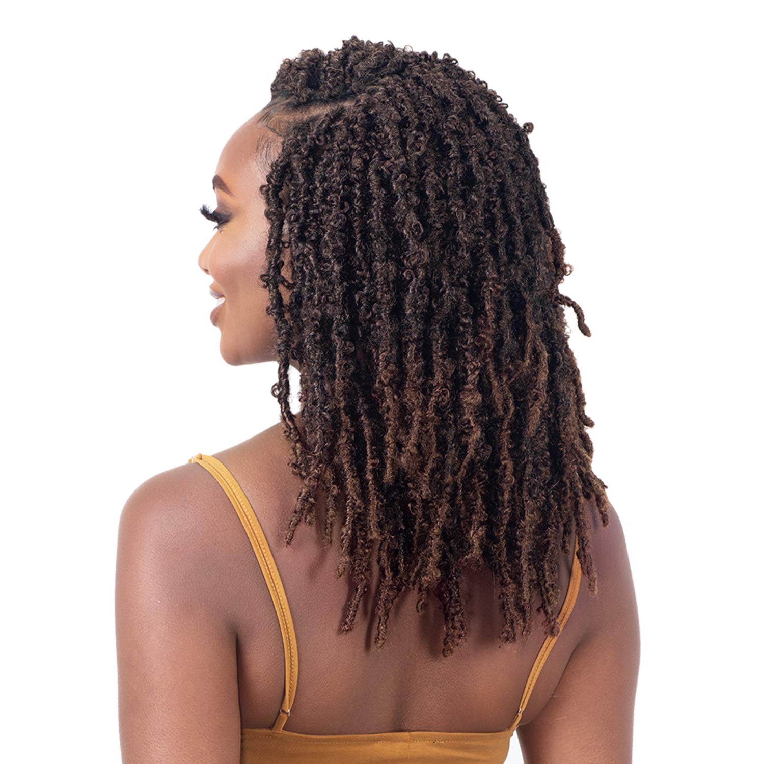 Shake N Go FreeTress – Trenzas de ganchillo Butterfly Loc de 12 pulgadas (paquete de 3, 2)
