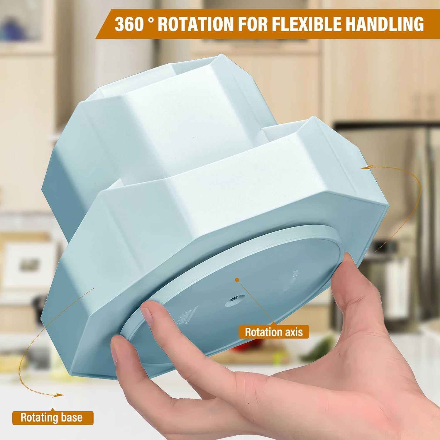 Soporte para bolígrafo de rotación de 360 grados, soporte para lápices de 9 ranuras para escritorio, organizador de escritorio, accesorios de