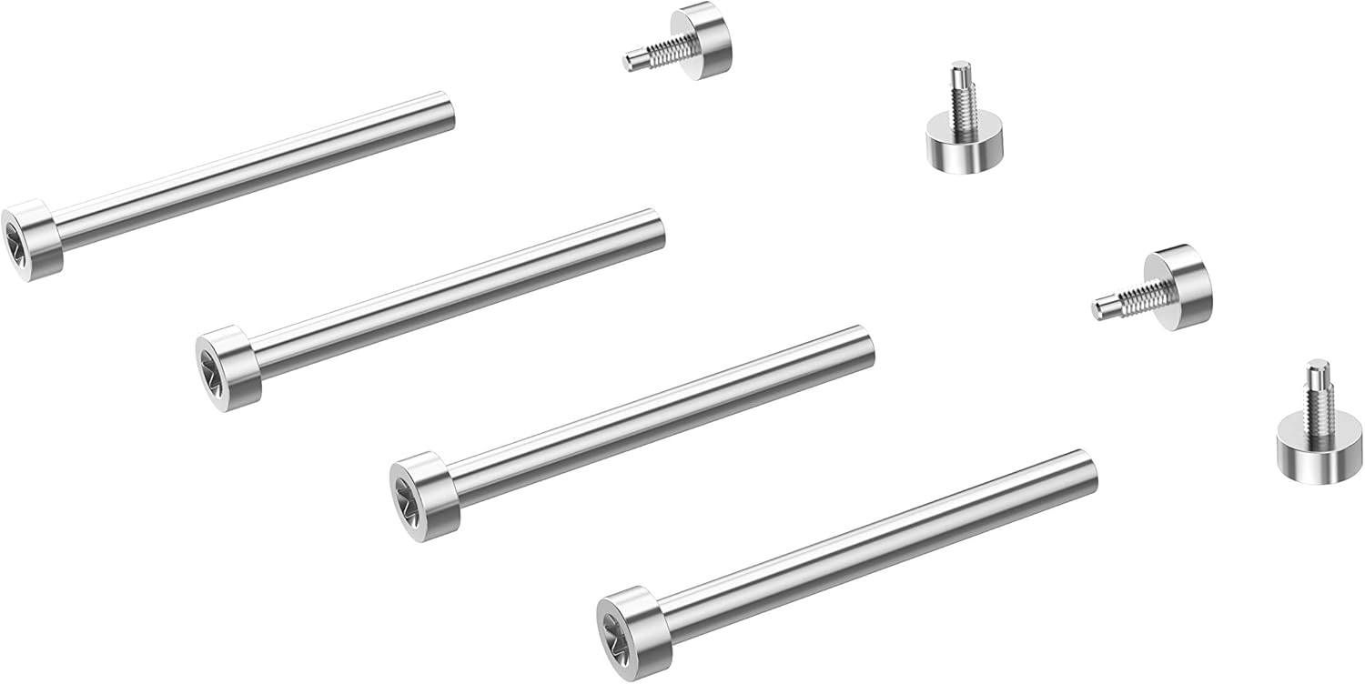 Tornillos y destornilladores compatibles con Garmin Forerunner 935945 Varillas de tornillo de metal, adaptadores de reloj, conectores de reloj, kit