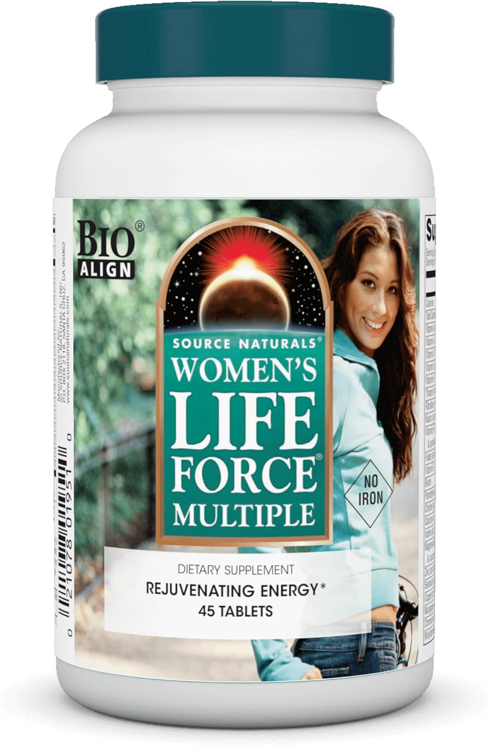 Source Naturals Women’s Life Force – Multivitamínico completo diario con 13 vitaminas esenciales, antioxidantes, hierbas, nutrientes y minerales,