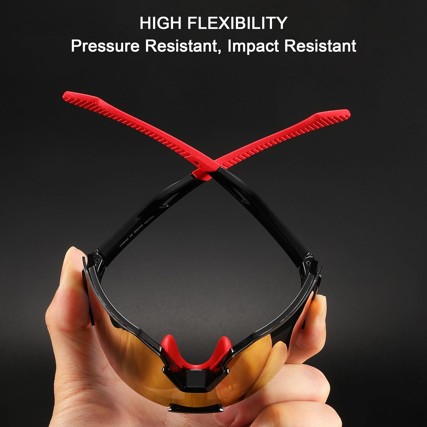 Gafas de sol deportivas polarizadas para conducción al aire libre, ciclismo, pesca, gafas de sol 100% con protección UV