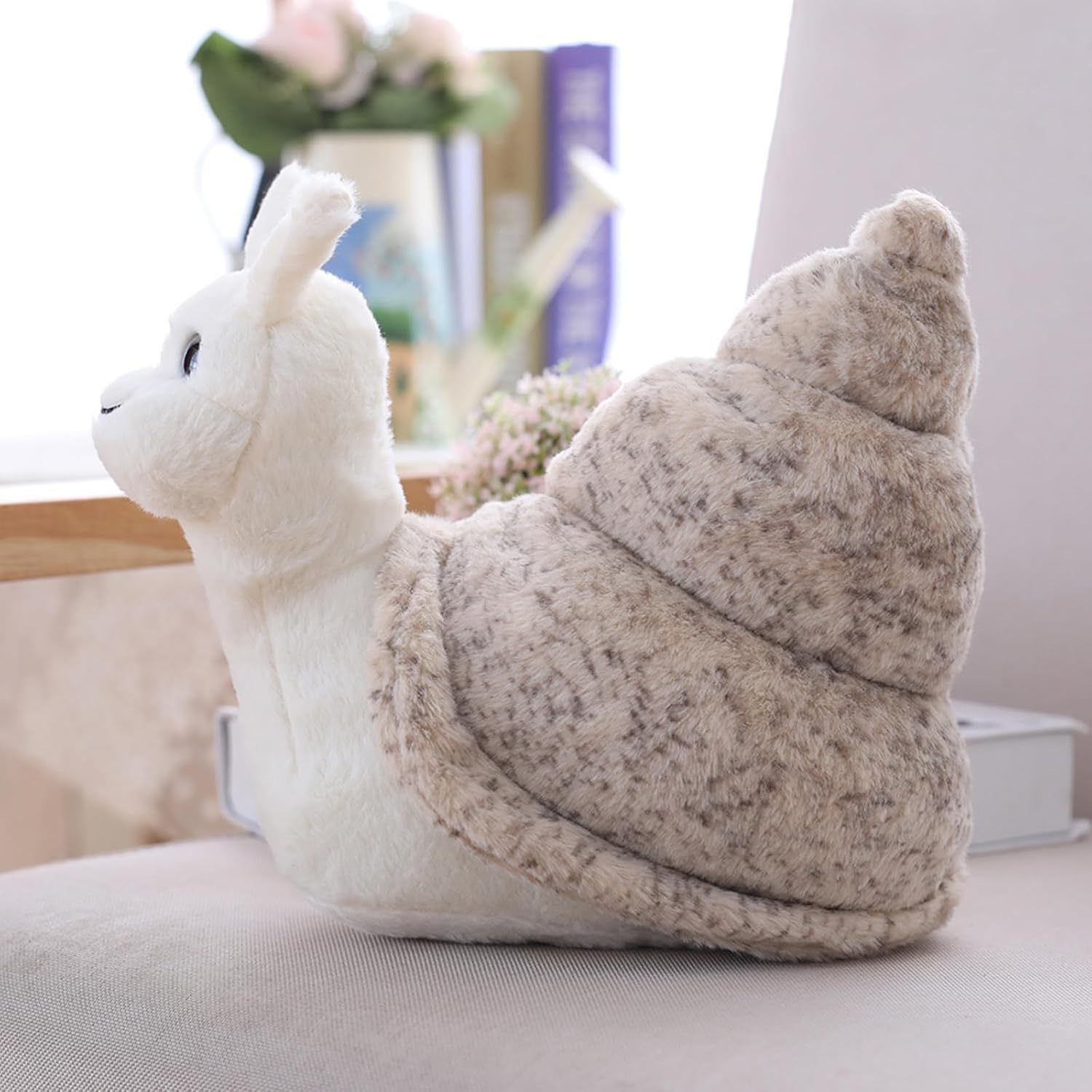 MUPI Almohadas de caracol, caracol, caracol, de animales, de 7.8 pulgadas, regalo de peluche para niños y niños, linda decoración kawaii, regalos