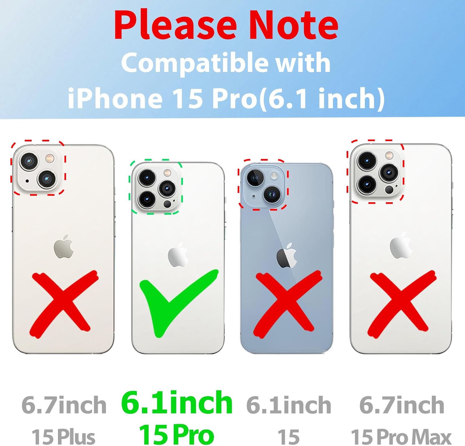 Loheckle Funda para iPhone 15 Pro Max para mujeres y adolescentes, diseño cuadrado a la moda, lindas fundas con soporte de anillo y cordón, elegante