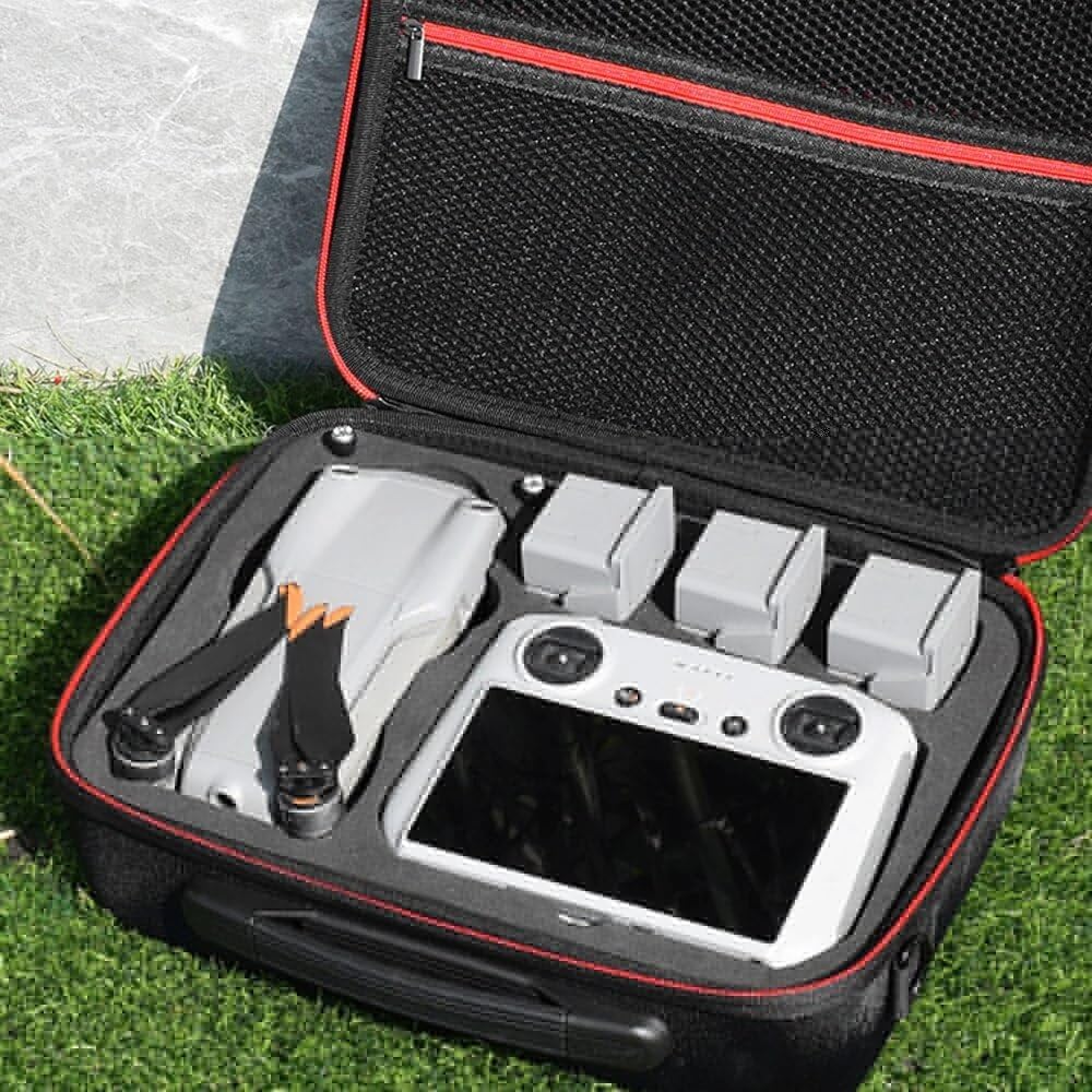 BRDRC Bolsa de almacenamiento para DJI Air 22S Drone RC-N1RC con control remoto de pantalla Bolsa de hombro Bolsa de viaje Accesorios