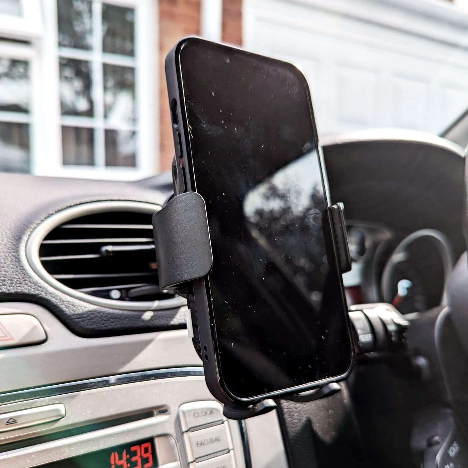 Olixar 15W Carga Inalámbrica Parabrisas & Dash Car Holder – Negro