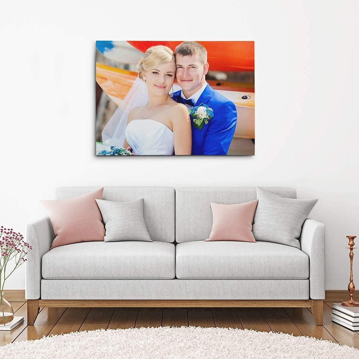 Your Image Turn Into – Impresión artística en lienzo, foto a lienzo, impresiones en lienzo personalizadas (20 x 24 pulgadas)