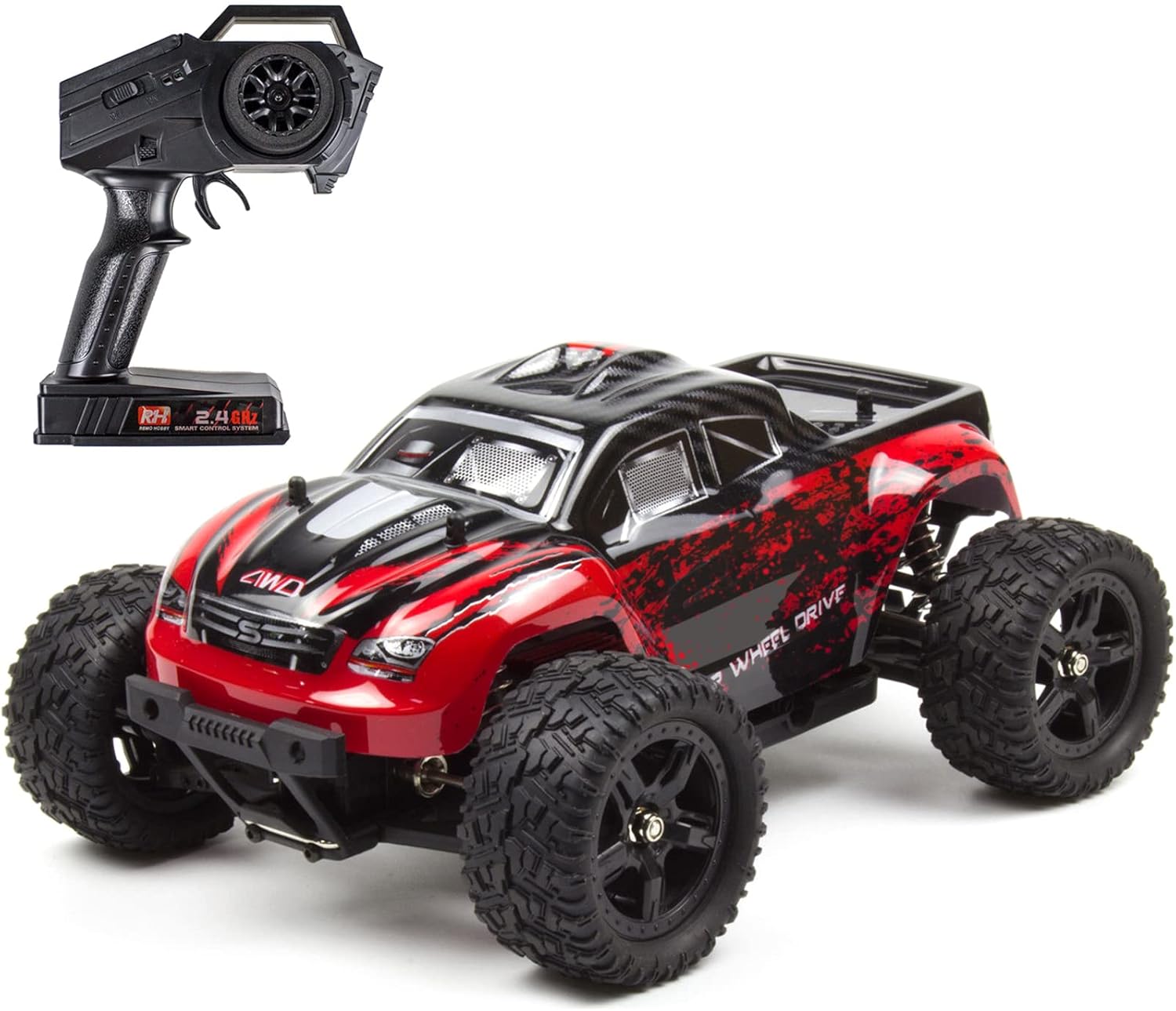 Cheerwing 116 escala todo terreno RC coche, 40KMH de alta velocidad 4WD control remoto Monster Truck, 4X4 Off-Road Truck