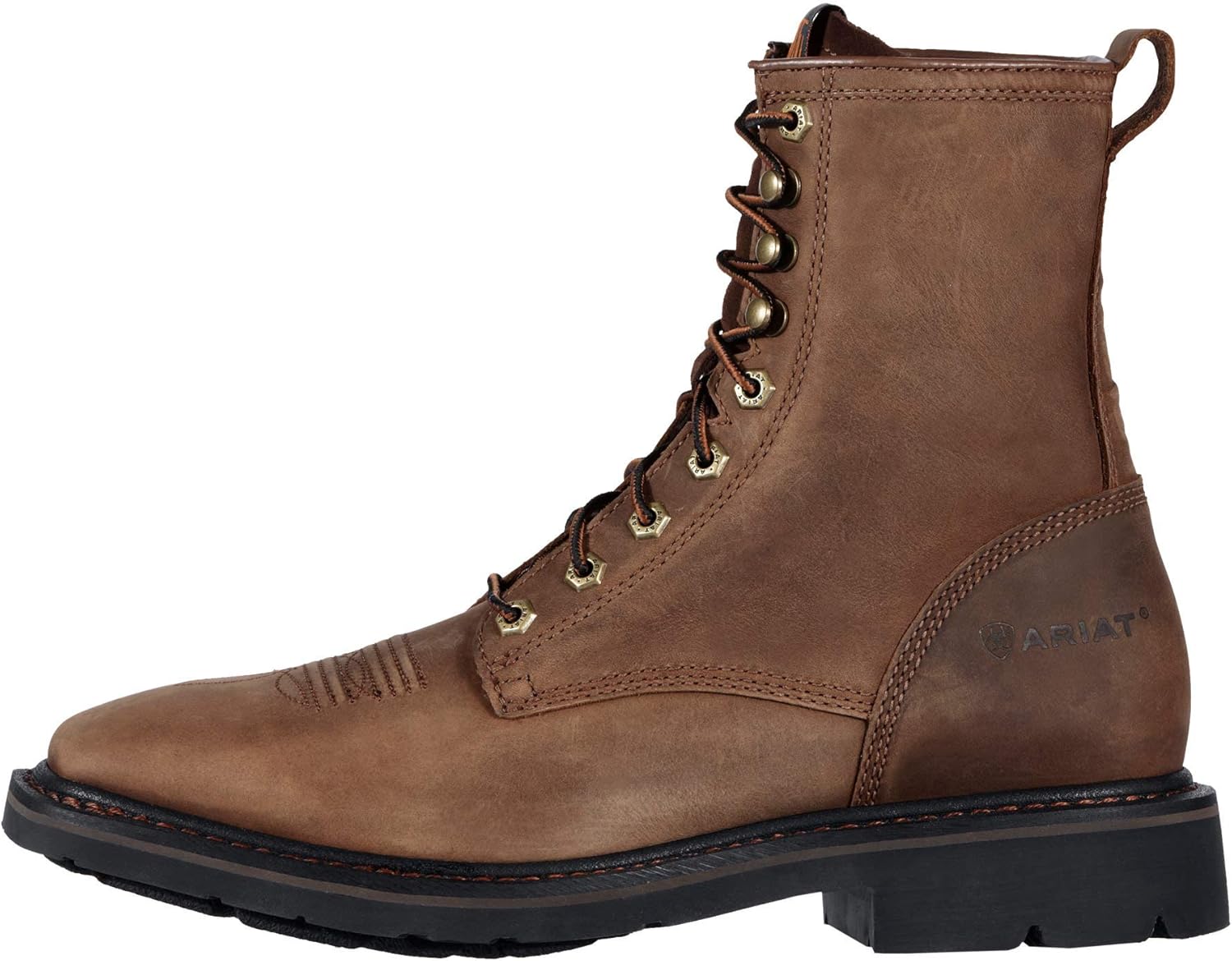 ARIAT Cascade – Botas de trabajo para hombre (8.0 in), color azul