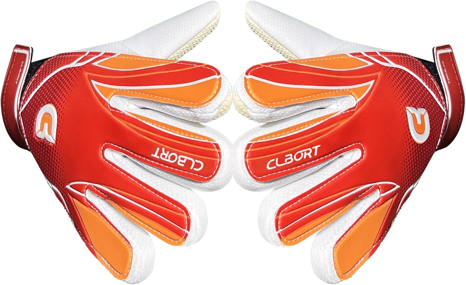 Guantes de portero de fútbol para jóvenes y niños, guantes de portero con palmas de gran agarre, guantes de fútbol antideslizantes, doble protección
