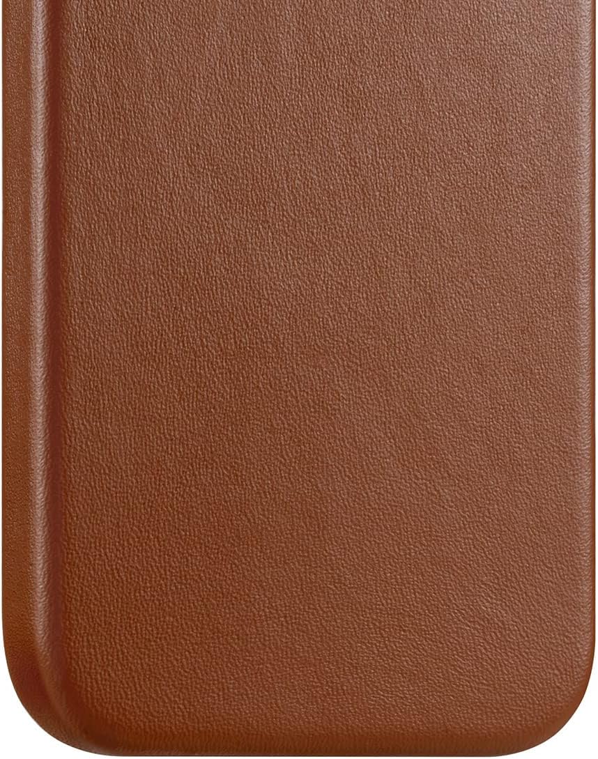 Docco Jette Funda de piel diseñada para iPhone 14 Pro Max compatible con MagSafe, funda de cuero genuino italiano para iPhone 14 Pro Max, imanes