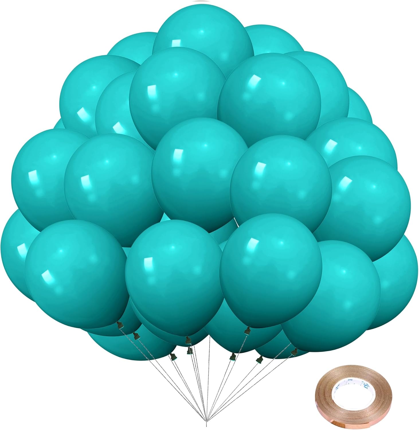 Paquete de 30 globos de 12 pulgadas, kit de arco de guirnalda de globos cromados metálicos para graduación, cumpleaños, boda, fiesta