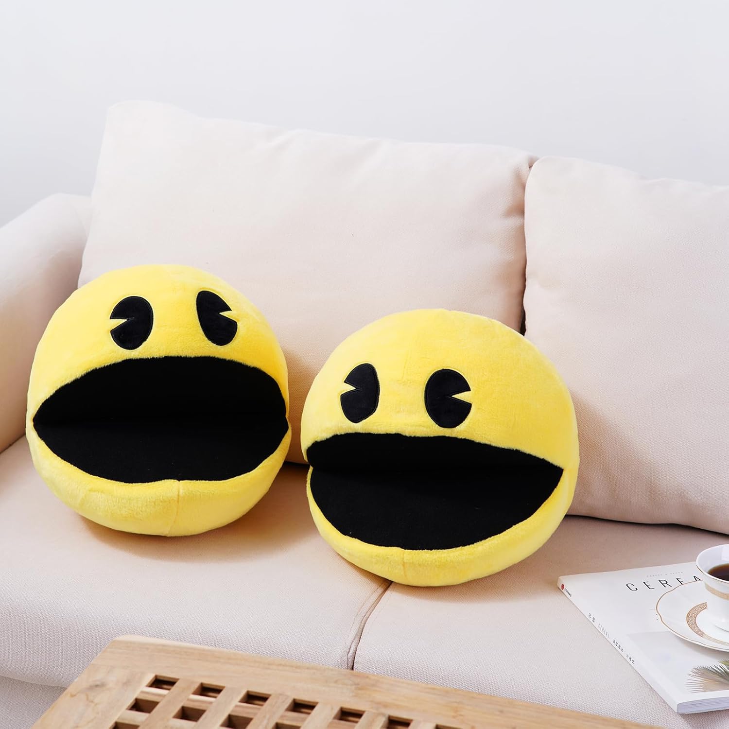 Peluche amarillo de 13 pulgadas, lindo juguete de peluche suave de anime You Gonna Never Stop para niños