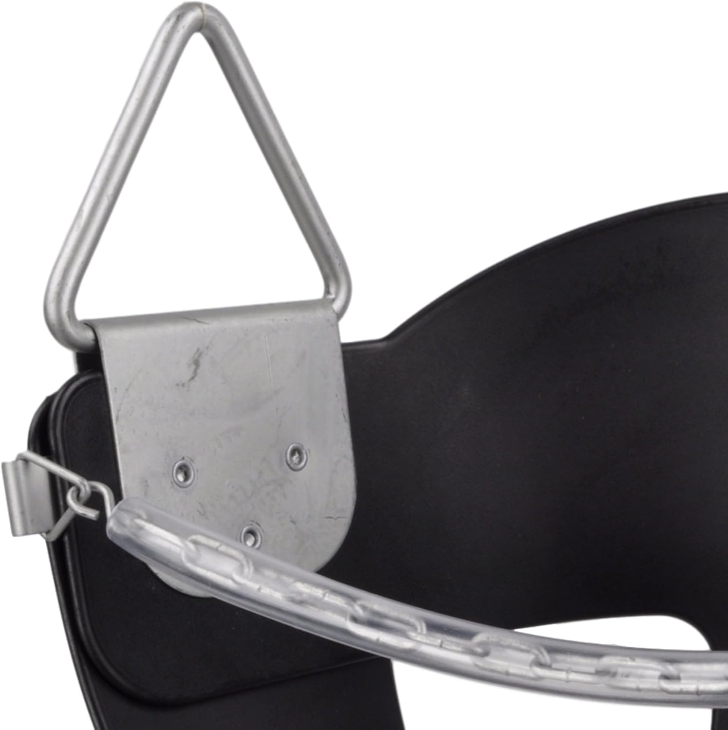 Swing Set Stuff Half Bucket – Solo asiento- con adhesivo SSS, color negro