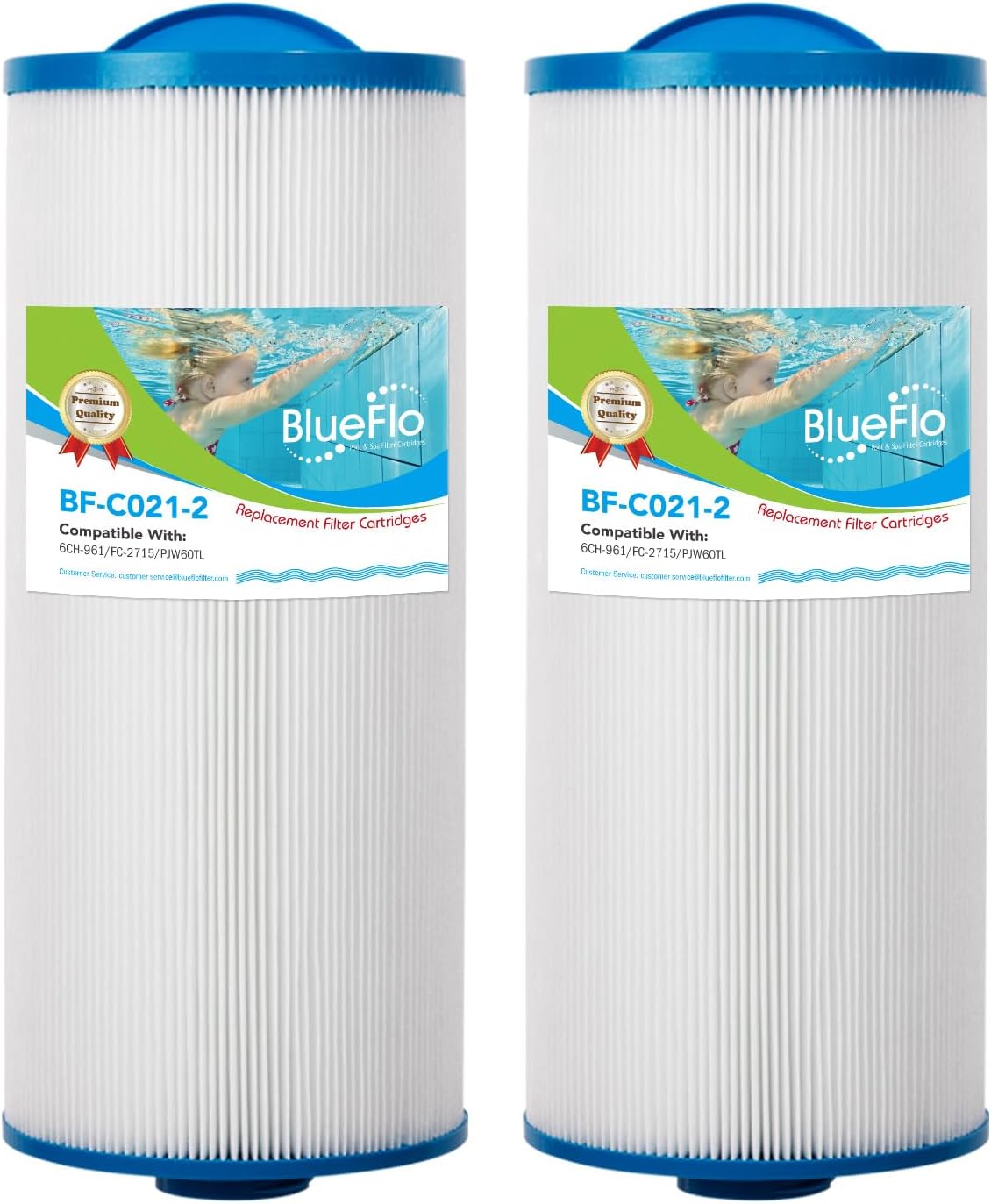Cartucho de filtro de spa de repuesto para filtro de bañera de hidromasaje Unicel 6CH-961, PAS-1342, PJW60TL, Filbur FC-2715, Jacuzzi J300,