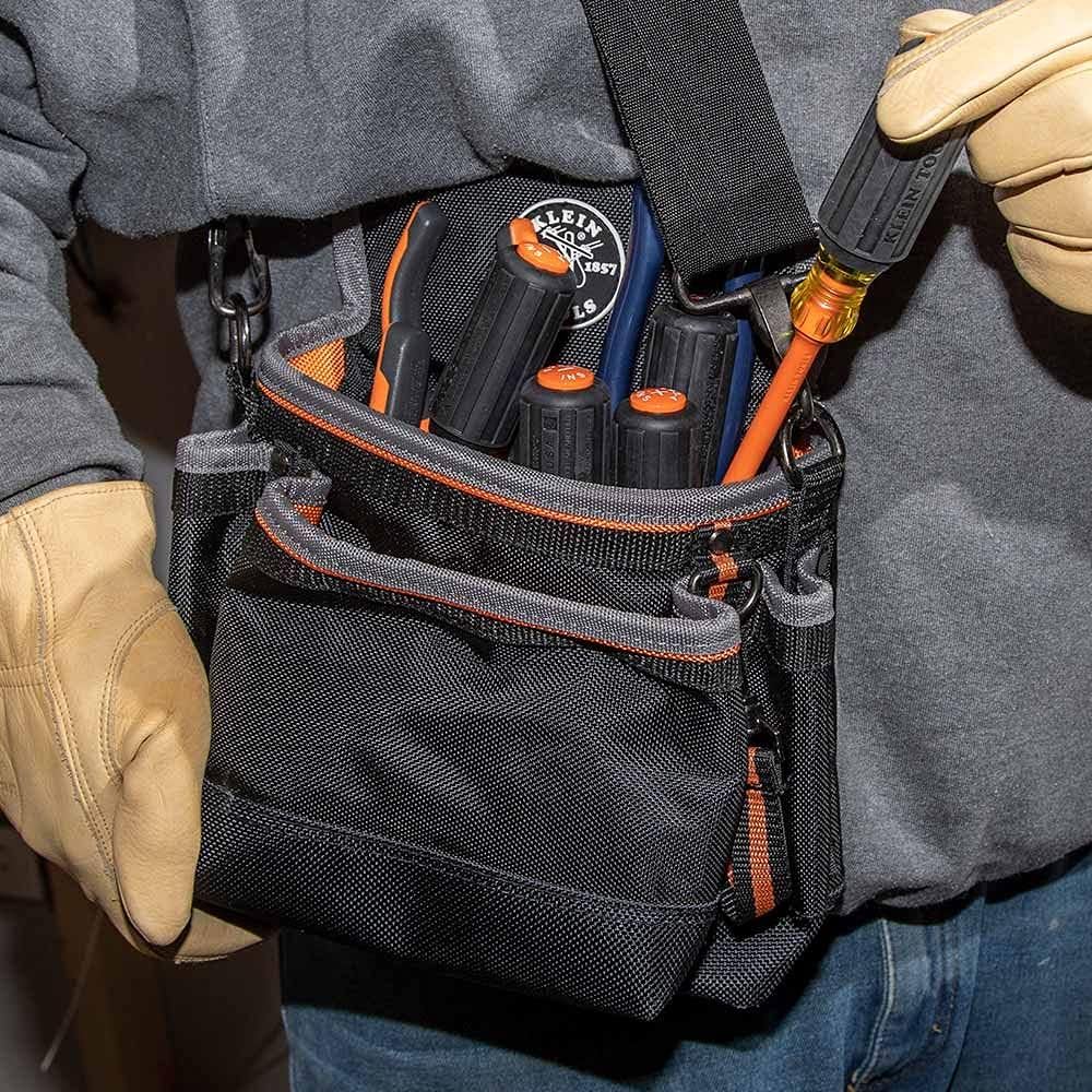 Klein Tools 6916INS – Destornillador aislado de punta delgada de 1000 V, vástago redondo de 6 pulgadas, punta de gabinete de 316 pulgadas, mango de