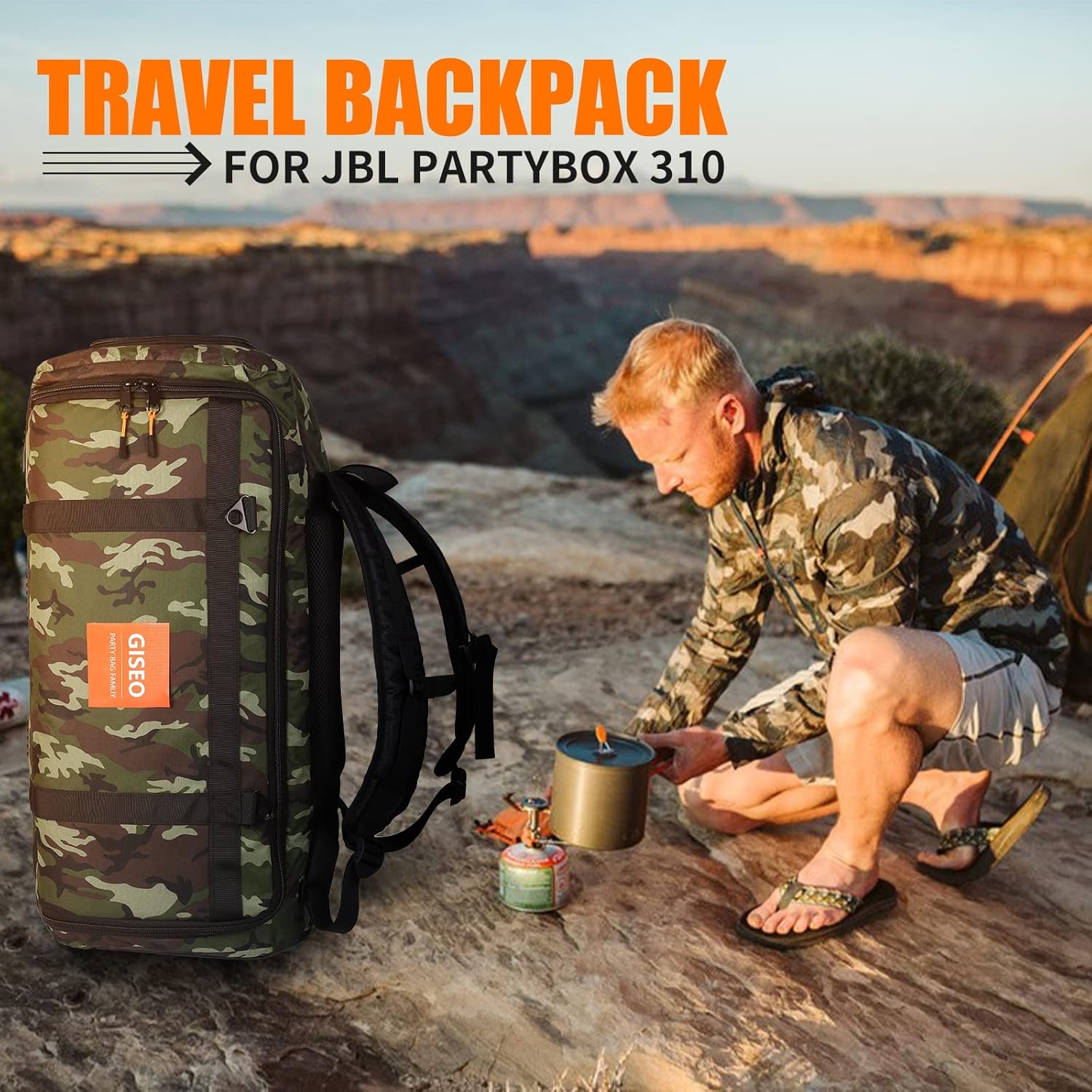 Bolsa de altavoz resistente para altavoces, funda de transporte compatible con JBL Party Box Series, bolsa de transporte de altavoz portátil (para